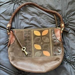 Fossil Brown Leather Purse